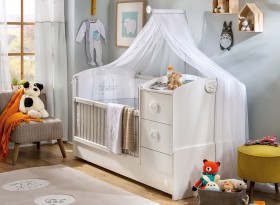 BABY COTTON Детская кровать-трансформер 2 20.24.1016.00 в Минусинске - minusinsk.katalogmebeli.com | фото 1
