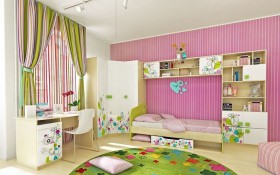 Детская комната Флёр (Белый/корпус Клен) в Минусинске - minusinsk.katalogmebeli.com | фото 4