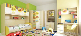 Детская комната Клаксон (Бежевый/корпус Клен) в Минусинске - minusinsk.katalogmebeli.com | фото 5