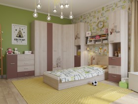 Детская комната Лимбо-1 в Минусинске - minusinsk.katalogmebeli.com | фото 2