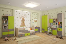 Детская комната Пуговка в Минусинске - minusinsk.katalogmebeli.com | фото