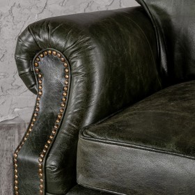 Кресло кожаное Лофт Аристократ (ширина 1070 мм) в Минусинске - minusinsk.katalogmebeli.com | фото 5