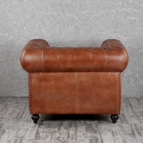 Кресло кожаное Лофт Честер (кожа) в Минусинске - minusinsk.katalogmebeli.com | фото 7