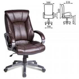 Кресло офисное BRABIX Maestro EX-506 (коричневый) в Минусинске - minusinsk.katalogmebeli.com | фото 1