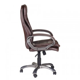 Кресло офисное BRABIX Omega EX-589 (коричневое) в Минусинске - minusinsk.katalogmebeli.com | фото 2