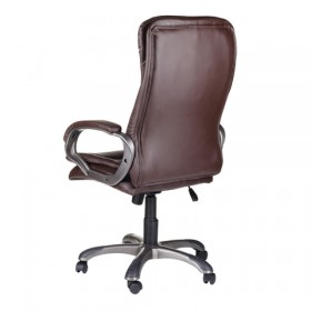 Кресло офисное BRABIX Omega EX-589 (коричневое) в Минусинске - minusinsk.katalogmebeli.com | фото 3