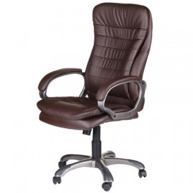 Кресло офисное BRABIX Omega EX-589 (коричневое) в Минусинске - minusinsk.katalogmebeli.com | фото 4