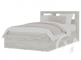 Кровать 1,2 МС Гранд (дуб крафт белый) в Минусинске - minusinsk.katalogmebeli.com | фото