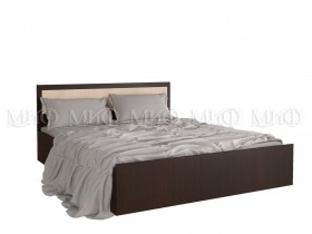 Кровать 1,6 Фиеста (Венге/Дуб беленый) в Минусинске - minusinsk.katalogmebeli.com | фото