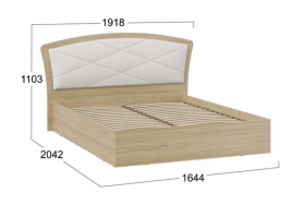 Кровать без ПМ «Сэнди» Тип 1 (без подъемного механизма) в Минусинске - minusinsk.katalogmebeli.com | фото 3