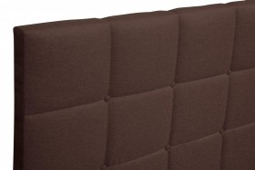 Кровать "Диана" ш. 1400 (Н=1010мм) (жаккард шоколад) в Минусинске - minusinsk.katalogmebeli.com | фото 5