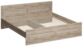 Кровать двухспальная Сириус 1800мм дуб сонома в Минусинске - minusinsk.katalogmebeli.com | фото