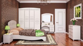 Кровать "Каролина" 1200 (с настилом) в Минусинске - minusinsk.katalogmebeli.com | фото 8