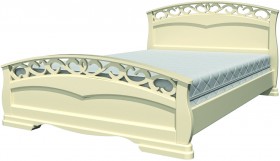 Кровать Грация-1 из массива сосны 1600*2000 Орех в Минусинске - minusinsk.katalogmebeli.com | фото 21
