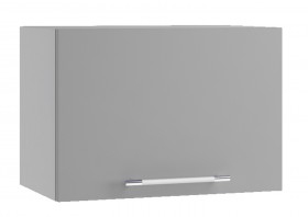 Шкаф горизонтальный Монца ГВПГ 500 (Белый софт/Серый/глубокий/высокий) в Минусинске - minusinsk.katalogmebeli.com | фото