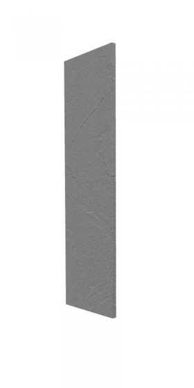 Панель торцевая (для шкафа верхнего высокого) ВП Лофт (Штукатурка серая) в Минусинске - minusinsk.katalogmebeli.com | фото