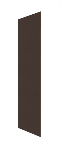 Панель торцевая ПН/ПНЯ М Квадро (для пеналов) Шоколад кожа в Минусинске - minusinsk.katalogmebeli.com | фото