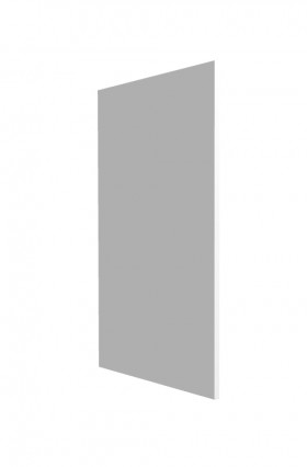 Панель торцевая СТ 400 Ройс (для шкафа торцевого нижнего) Белый софт в Минусинске - minusinsk.katalogmebeli.com | фото