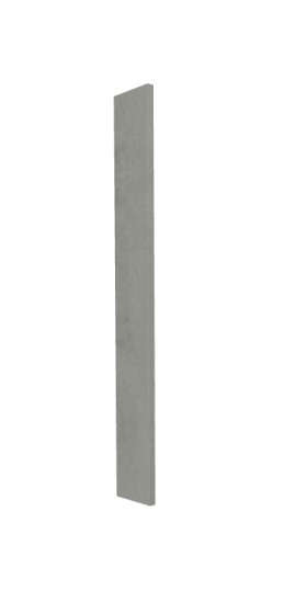 Панель торцевая ВПТ 400 Лофт (для шкафа торцевого верхнего) Бетон светлый в Минусинске - minusinsk.katalogmebeli.com | фото