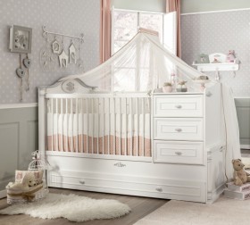 ROMANTIC BABY Детская кровать-трансформер 20.21.1015.00 в Минусинске - minusinsk.katalogmebeli.com | фото 2