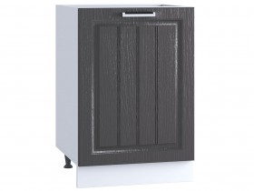 Шкаф нижний 500, ШН 500 (Клен серый/корпус белый) в Минусинске - minusinsk.katalogmebeli.com | фото