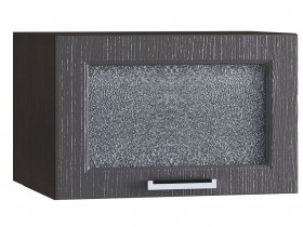 Шкаф верхний горизонтальный со стеклом 510, ШВГС 510 (Клен серый/корпус венге) в Минусинске - minusinsk.katalogmebeli.com | фото