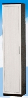 Шкаф высокий ДЛЯ ГОСТИНОЙ ШВ-450 Венге/Дуб выбеленный в Минусинске - minusinsk.katalogmebeli.com | фото 1