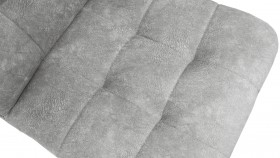 Стул «Аспен» К1С Черный муар/Микровелюр Wellmart Silver в Минусинске - minusinsk.katalogmebeli.com | фото 3