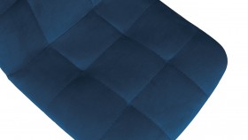 Стул «Райс» К3 Белый/Велюр Confetti Blue в Минусинске - minusinsk.katalogmebeli.com | фото 3