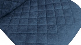 Стул «Ричи» К3 Черный муар/Микровелюр Wellmart Blue в Минусинске - minusinsk.katalogmebeli.com | фото 3