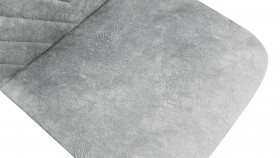 Стул «Шерри» К1С Черный муар/Микровелюр Wellmart silver в Минусинске - minusinsk.katalogmebeli.com | фото 3