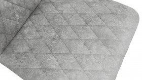 Стул «Стенли» К1С Черный муар/Микровелюр Wellmart Silver в Минусинске - minusinsk.katalogmebeli.com | фото 3