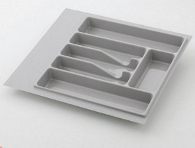 Вкладыш для кухонных принадлежностей, серый, Volpato 300 мм в Минусинске - minusinsk.katalogmebeli.com | фото